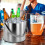Balde de gelo Grusce com tampa e coador (2,0L) 1