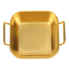 Plat de service en acier inoxydable pour usage domestique et professionnel