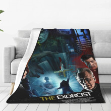 The Exorcist blanket Halloween ultra-soft fleece throw