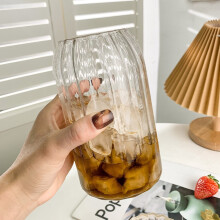Verres côtelés pour bar à domicile – Verres à effet ondulé de 17 cl