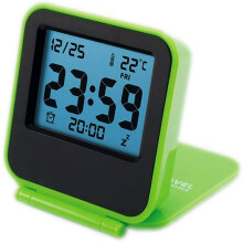 Digital Travel Alarm Clock with LCD Night Light and