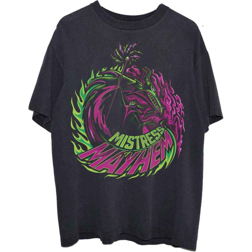Disney (M, ) Sleeping Beauty Mistress Of Mayhem T Shirt Black