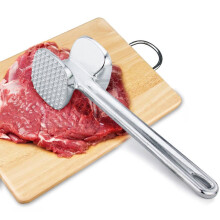 Mazo para carne de pollo, cerdo y ternera, 19,5 cm, aluminio