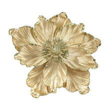 Glitzernde künstliche Magnolienblume, 22 cm