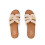 Toms (, ) TOMS Sol Mule Leather Women's Champagne Sandals 4