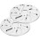 2-Piece Stainless Steel Oyster Serving Plate 1