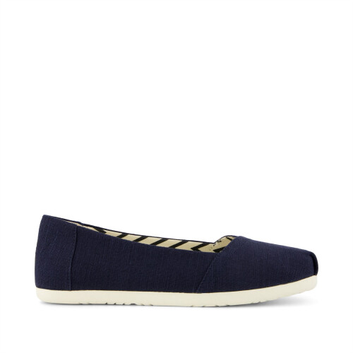 Toms (, ) TOMS Alpargata Ballet Canvas Women's Navy Espadrilles 1