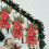 Christmas Ribbon Upside-Down Tree Wreath Door Hanging 1