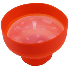 Silicone Microwave Popcorn Bowl with Lid