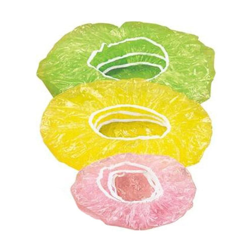 24-Piece Elastic Food Covers – 3Sizes, Reusable &