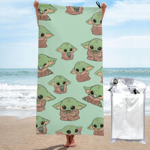 Microfiber Beach Towel for Adults & Kids 27.5x55 in
