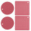 Silicone Heat Insulation Kitchen Mat Set 2 Pack 1