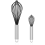 Silikon-Schneebesen-Set – Kratzfester Edelstahl, 3-teilig 1