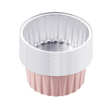 Herbruikbare ronde aluminiumfolie bekertjes (20 stuks)
