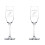 2 Pack Turtle Design Champagne Flutes 8 oz 1