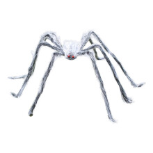 Large Halloween Spider Decoration – Orange & Black, 125cm