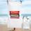 Hispanic Heritage Beach Towel 31x63 in Polyester-Cotton 1