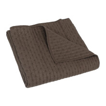 Levtex Home, coperta trapuntata a punto croce, 50x60 pollici, cotone
