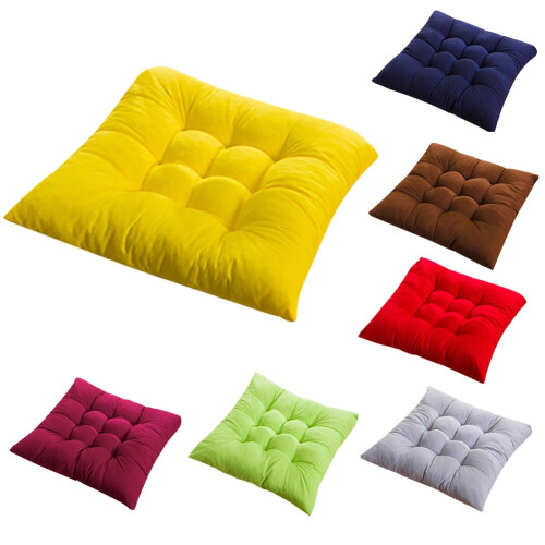 Polyester Chair Cushion with Tie Straps 40cm
