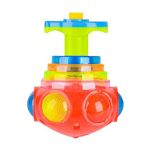 LED Spinning Top Toy with Transmitter for Kids