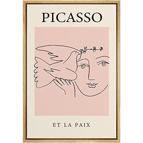 Obraz na płótnie Picasso Et La Paix 16x24 cale