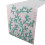 Ivory White Beaded Embroidery Table Runner 14 x 60 in 1