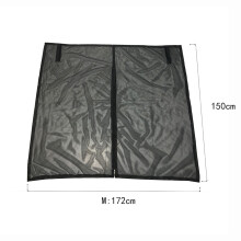 Wing Door Sun Protection Curtain with Magnetic Fly Screen