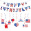 US Independence Day Pendant Decor Set – 28 pcs 1