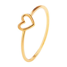 Heart-Shaped Copper Wedding Ring for Women