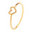 Heart-Shaped Copper Wedding Ring for Women 1