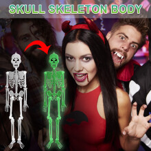 Luminous Skeleton Body Toy, Glow-in-the-Dark, 20cm