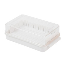 Butter Dish with Lid and Handle – Food-Grade Plastic, 1 pc