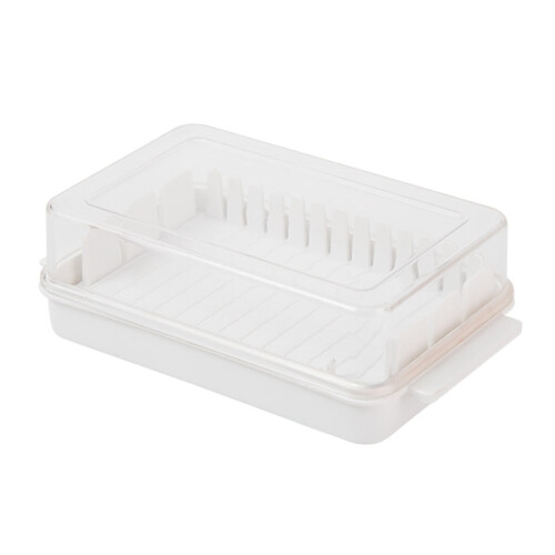 Butter Dish with Lid and Handle – Food-Grade Plastic, 1 pc