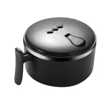 Double Wall Stainless Steel Ramen Bowl with Lid & Handle