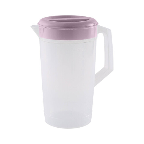 0.5 Gallon Plastic Water Pitcher with Lid and Spout