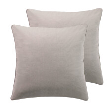 Levtex Kase Euro Sham 20x26 palců taupe bavlna