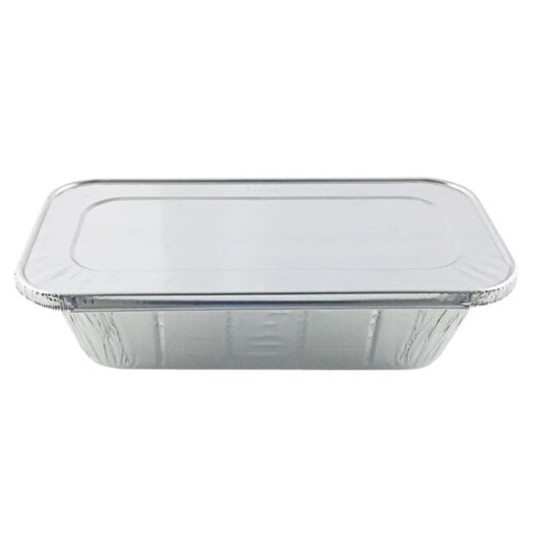 VeZee Deep Rectangular Aluminum Roasting Tray 10 Pack