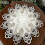 Round Lace Tablecloth Polyester Dustproof Home Use 1