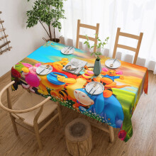 Polyester Spill-Proof Tablecloth for Everyday Use