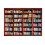Bookshelf Pattern Tapestry Wall Hanging 150x100cm 1