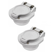 Confezione da 2 W400BWHP Valvola di aspirazione a rotazione libera per piscine di aspirazione