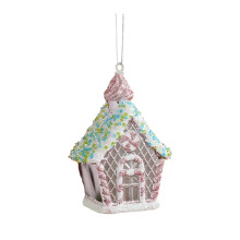 Glass Seashell Hanging Ornament