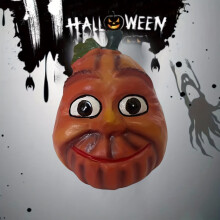 Resin Pumpkin Statue Set for Halloween & Autumn Decor