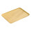 Wood-Effect Plastic Serving Tray 37.5 x 26.5 cm 1