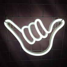 LINLIN LED neonfény ujj alakú 1 db