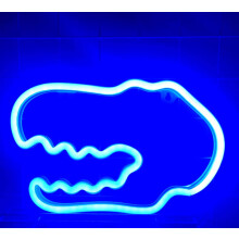 LINLIN LED neon feliratú fali lámpa, USB-s hálószoba dekoráció