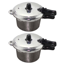 Mini Pressure Cooker Ornament - Zinc Alloy - 2 pcs