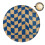 Acrylic Checkerboard Drink Coasters 4-Pack 1