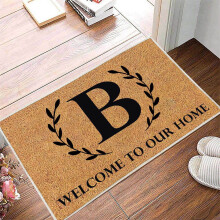 Tapis de porte de bienvenue humoristique antidérapant 60 x 40 cm