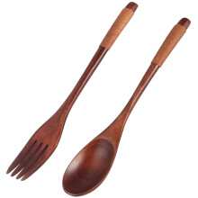 Wooden Spoon and Fork Set – Portable Practical Tableware